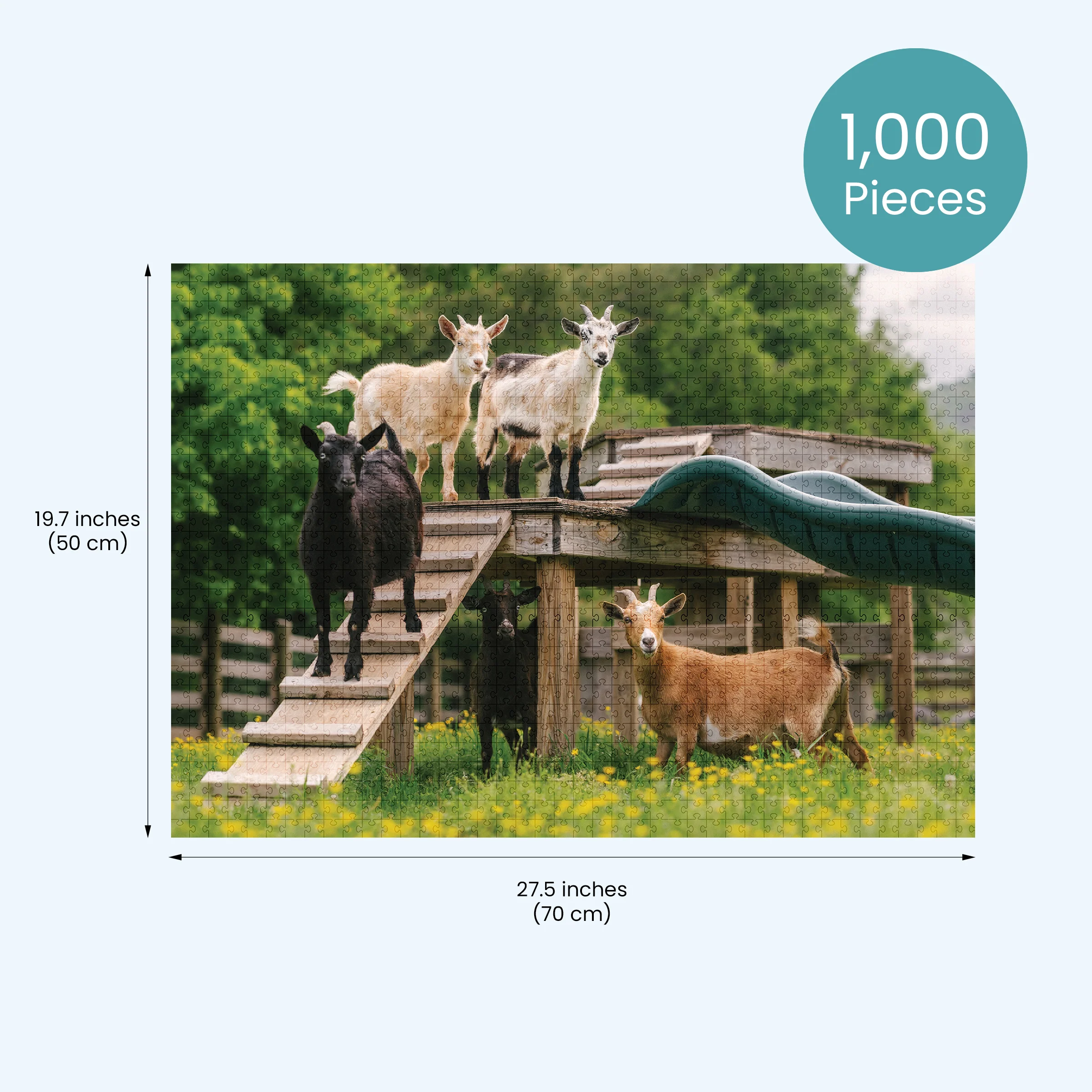 Goaties Puzzle by Katie Van Slyke® - Image 5