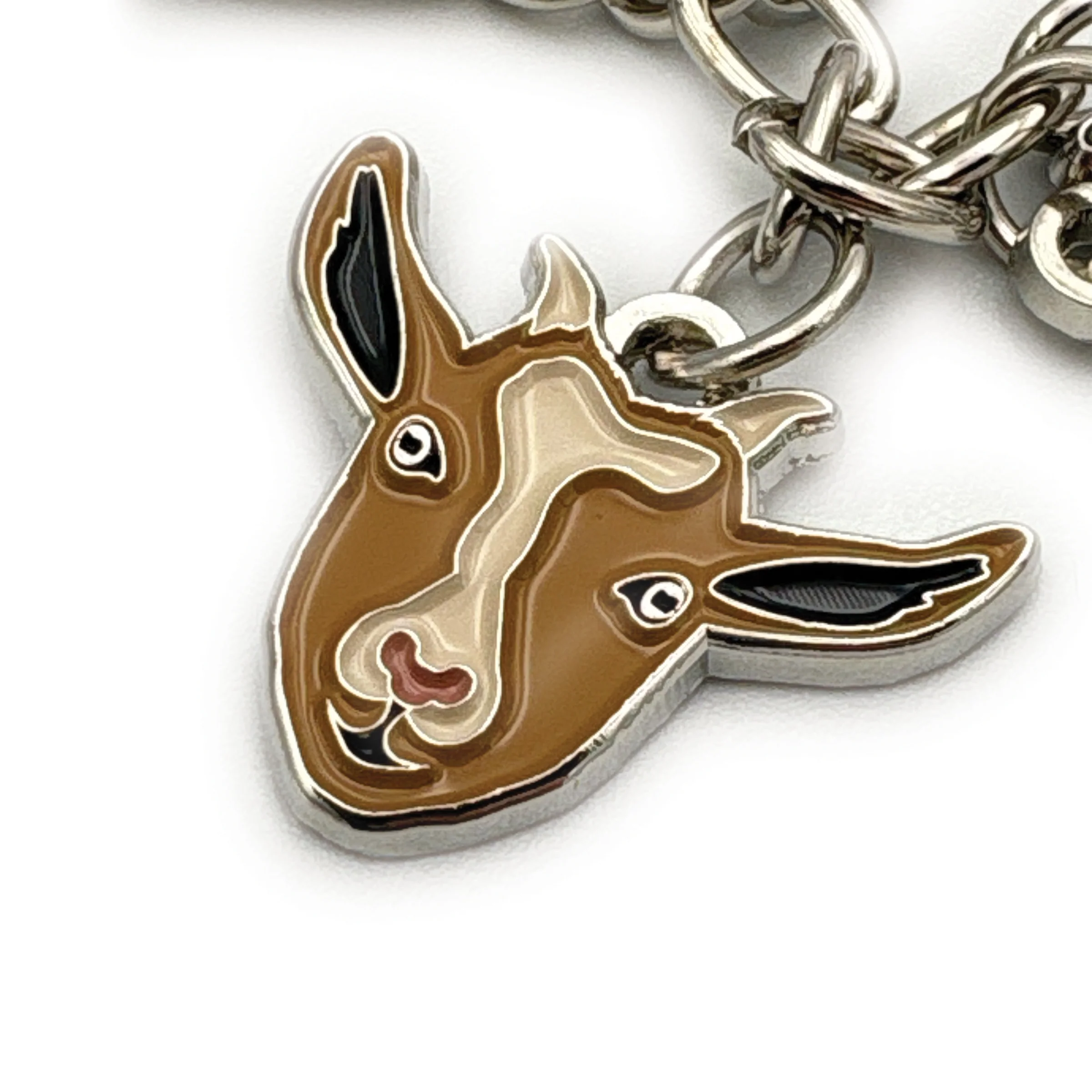 Mini Farm 5-Charm Keychain by Katie Van Slyke® - Image 3