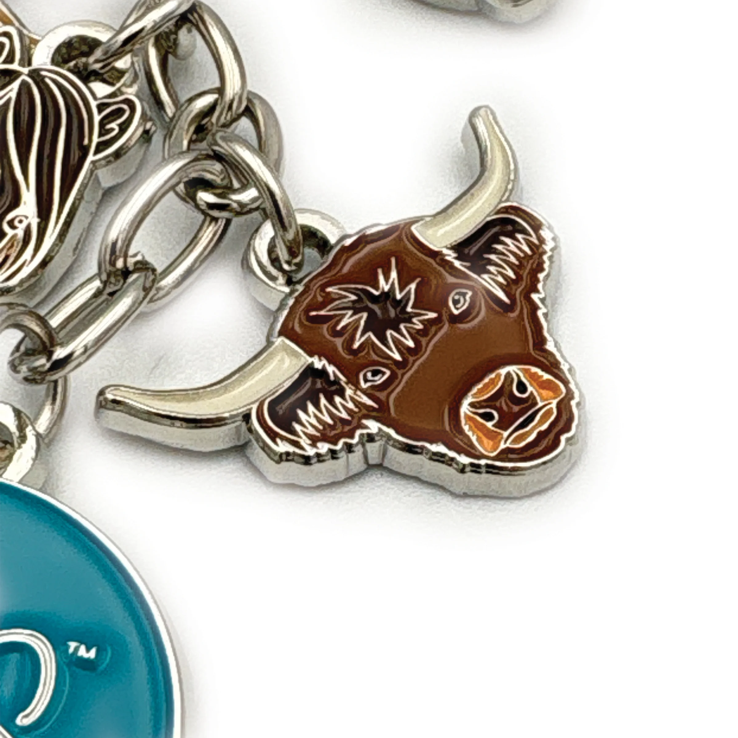 Mini Farm 5-Charm Keychain by Katie Van Slyke® - Image 4
