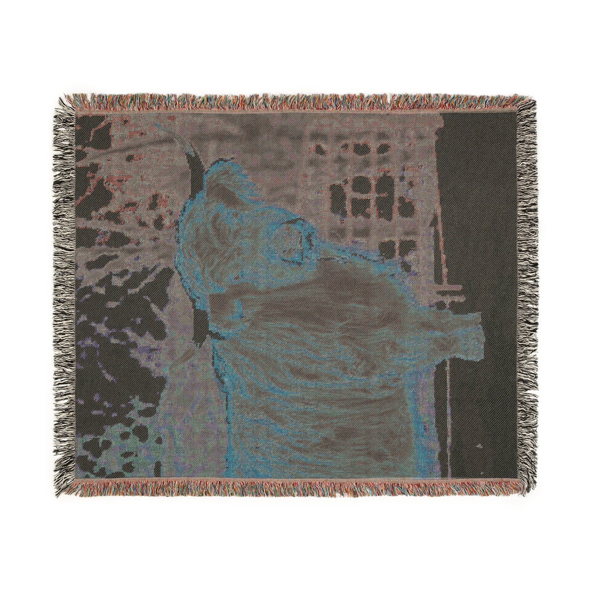 Petunia Woven Blanket by Katie Van Slyke™ - Image 3