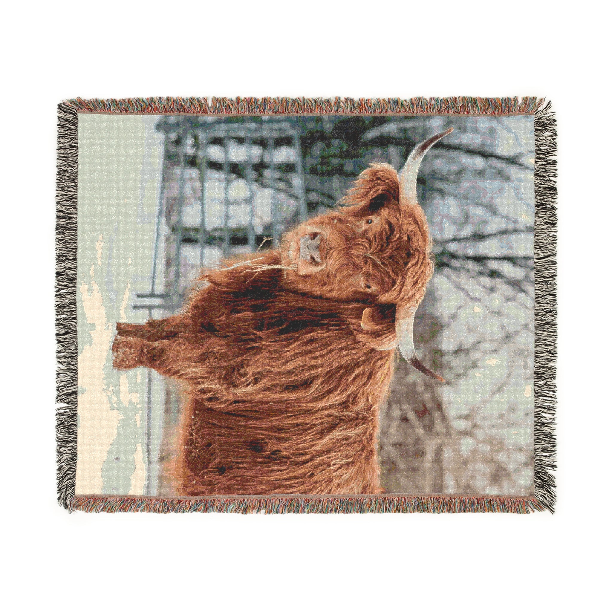 Petunia Woven Blanket by Katie Van Slyke™ - Image 4