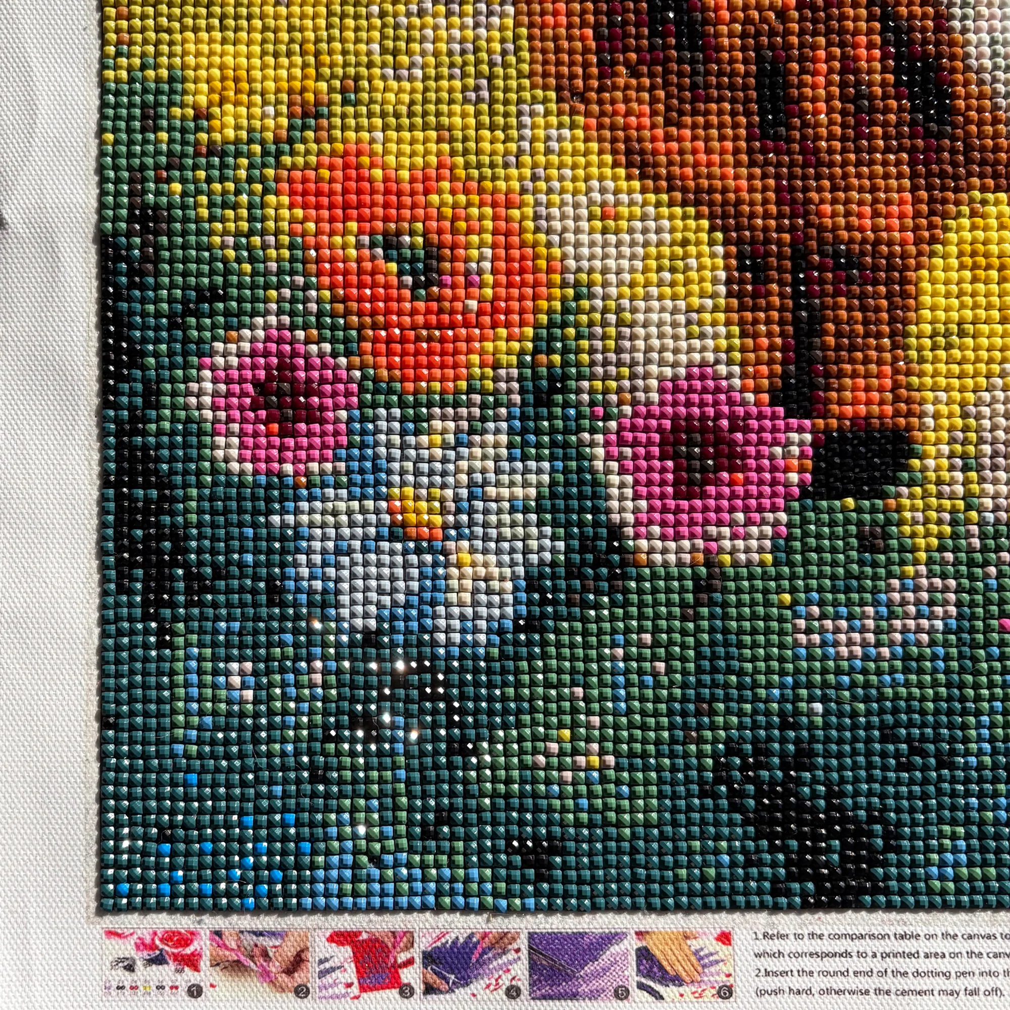 Poppy & Petunia Diamond Art Kit by Katie Van Slyke® - Image 5