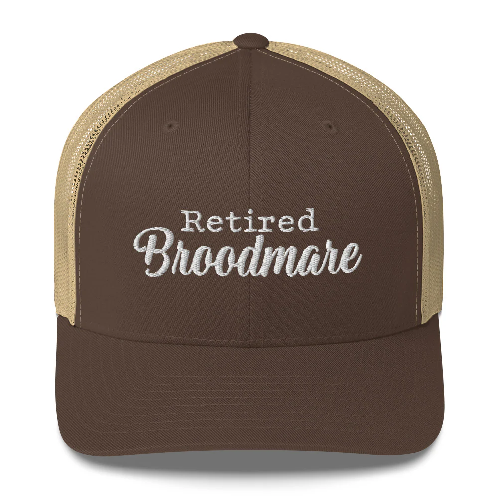 Retired Broodmare Trucker Hat by Katie Van Slyke™ - Image 4