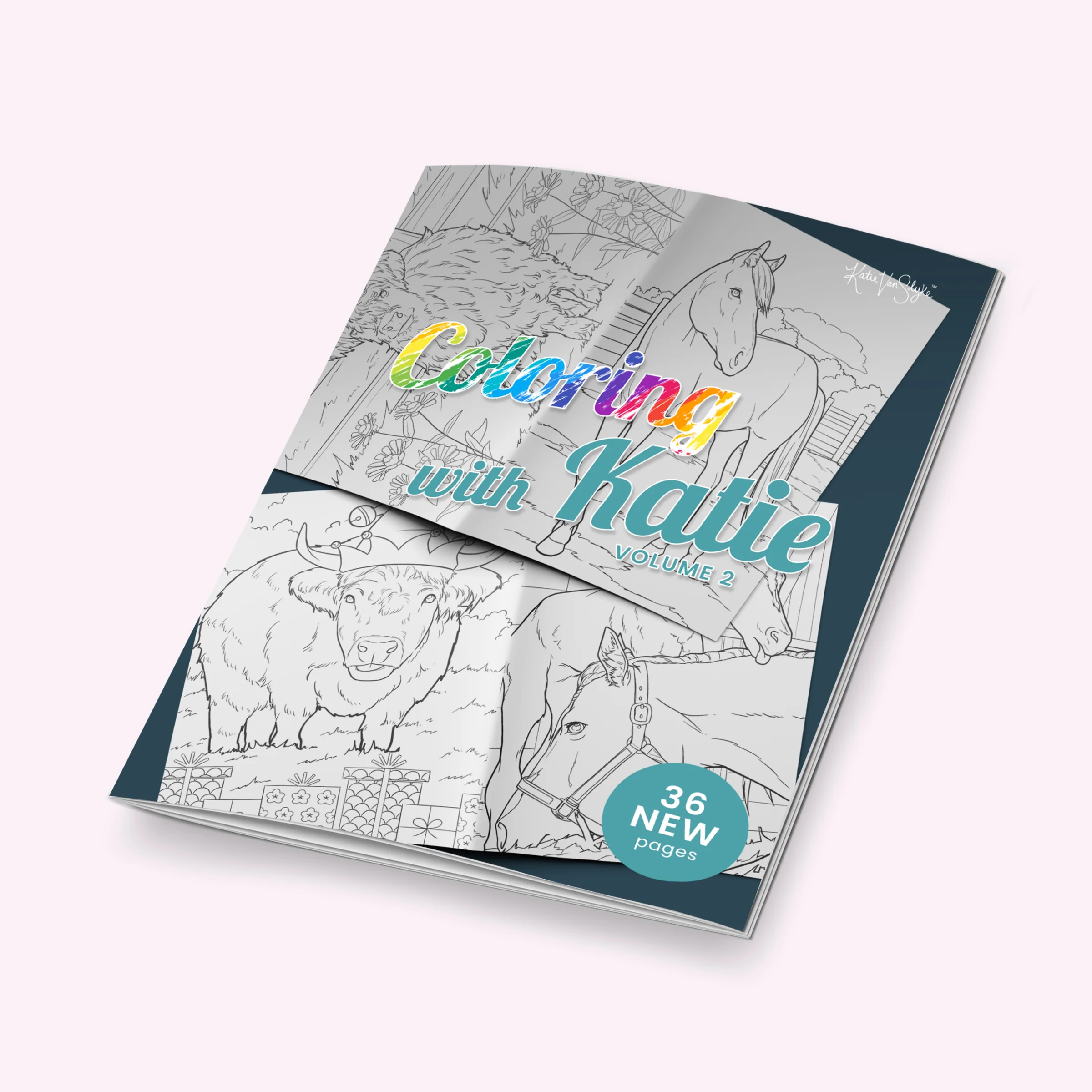 Coloring With Katie Volume 2 by Katie Van Slyke® - Image 4