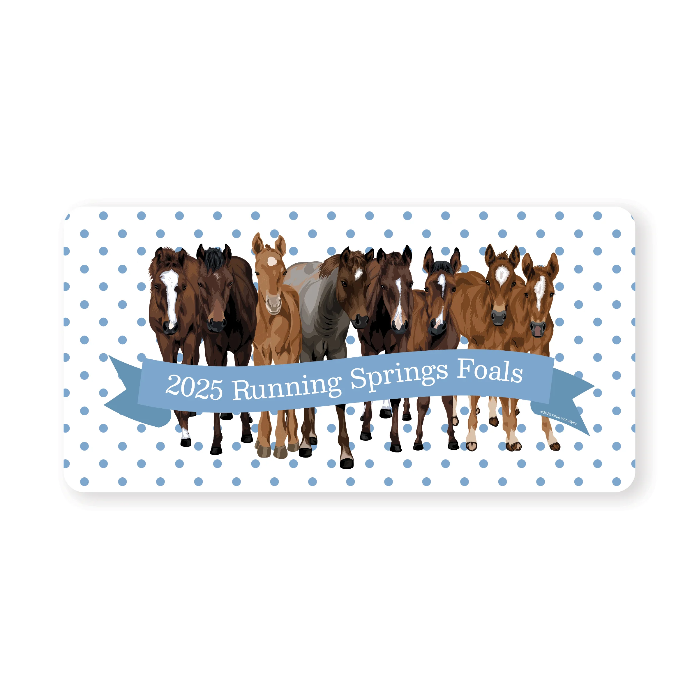 Running Springs Magnet 3-Pack by Katie Van Slyke® - Image 5